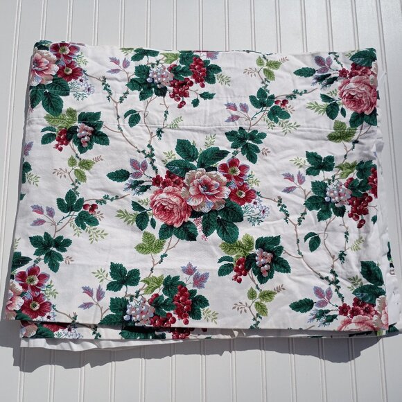 Waverly Pleasant Valley Curtain Valance Extra Wide 19.5 x 204 For Large Window - Picture 1 of 10